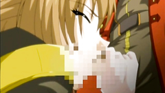 Passionate blowjob on her knees - hentai cutie shows her skills