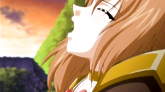 Solo babe in mini skirt plays with a dildo