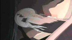 Hot brunette with awesome body fucks in hentai clip