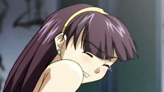 Handsome naked young babe gets roughly nailed in her pussy