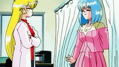 Two sexy babes in erotic xxx hentai toon