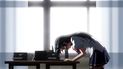 She gets real pleasure from this process