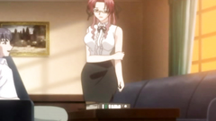 Big breasted gal seduced for a hard fuck