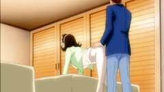 Hot chicks banged from behind in hentai cartoon