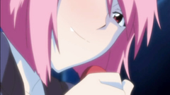 Hot chicks banged from behind in hentai cartoon