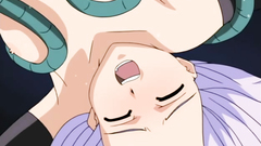 Skinny abbe in black stockings banged from behind