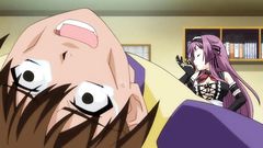 Big breasted maid pleases her young master