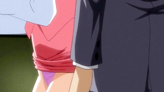 Busty short-haired gal hardcore fucked in her cunt