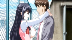 Outdoor fuck with amazing brunette babe