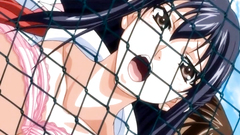 Outdoor fuck with amazing brunette babe