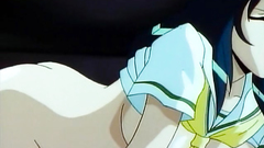 Watch handsome brunette pleases herself in the bedroom