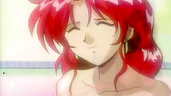 Naughty hentai redhead cutie in sex cartoon