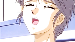 Awesome babe in naughty BDSM hentai toon