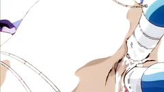 Awesome babe in naughty BDSM hentai toon