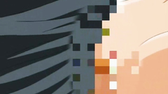 Threesome hentai sex with awesome naked cutie