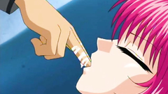 Young naked girl with big tits gets drilled hard