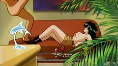 Watch young teens having sex together on the couch