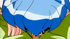 Passionate fuck with demonic hentai babe on the floor