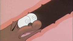 Funny hentai toon with beautiful black-haired woman