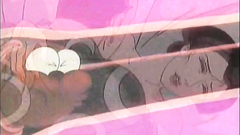 Funny hentai toon with beautiful black-haired woman