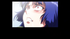 Sexy redhead babe gets in trouble with sex monsters