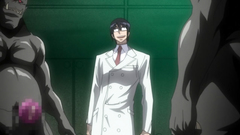 Sexy redhead babe gets in trouble with sex monsters