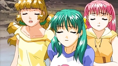 Handsome young babes attacked by ugly creatures