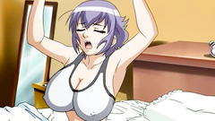 Full breasted hentai cutie passionately banged in her cunt