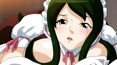 Full breasted hentai cutie passionately banged in her cunt