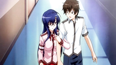 Hot black-haired busty slut gets fucked deep and hard