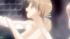 Naked busty babe bondaged and fucked in hentai cartoon