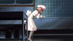 Naked busty babe bondaged and fucked in hentai cartoon