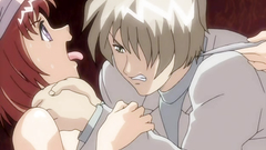 Redhead cutie with big natural tits in xxx cartoon