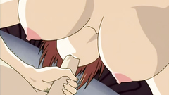 Redhead cutie with big natural tits in xxx cartoon