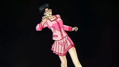 Short skirts and dirty minds of horny schoolgirls