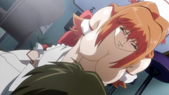 Aweseome redhaired maid shows her sex skills