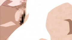 Hardcore threesome fuck with two busty hentai babe