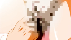 Seductive pink-haired babe gets orgasm from fingering