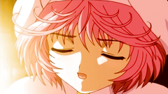 Seductive pink-haired babe gets orgasm from fingering