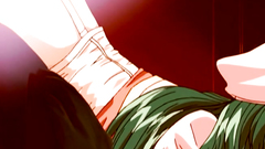 Young and nerdy teen in glasses loves BDSM stuff