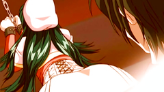 Young and nerdy teen in glasses loves BDSM stuff