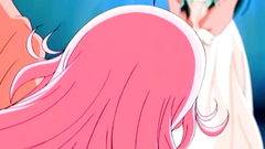 Young babe spreads her legs in sexy stockings