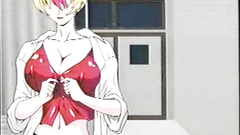 Hot hentai cutie with big breasts in XXX cartoon