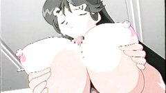 Hardcore fuck for a big breasted brunette slut