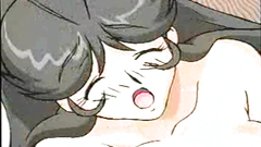 Hardcore fuck for a busty black-haired cutie