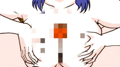 Hardcore 3some fuck in the school with busty slut