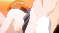 Lesbian games between cute hentai chicks