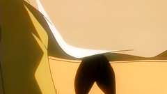 Lesbian games between cute hentai chicks