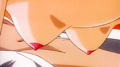 Lesbian games between cute hentai chicks