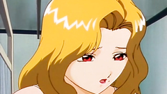 Lovely hantai cutie spreads her legs wide open